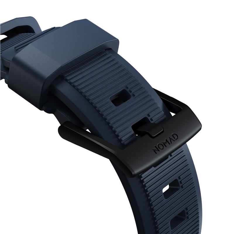 Curea de ceas, Nomad, pentru Apple Watch 45/44/42mm, albastru (Ingredi, NM01295785) by www.silkase.ro